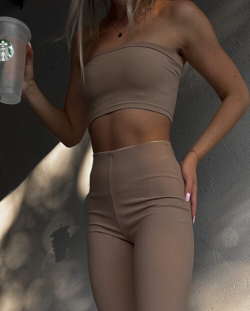 NUDE CLASSY TOP