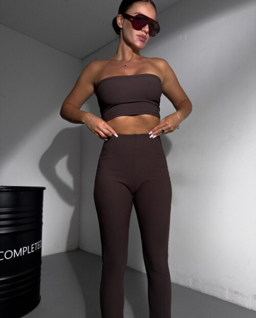 CHOCOLATE CLASSY TOP