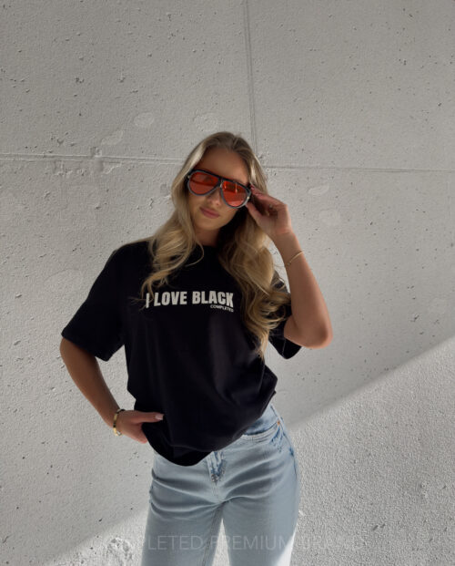 I Love black T-SHIRT