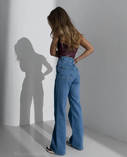 STRETCH FLARE JEANS 44